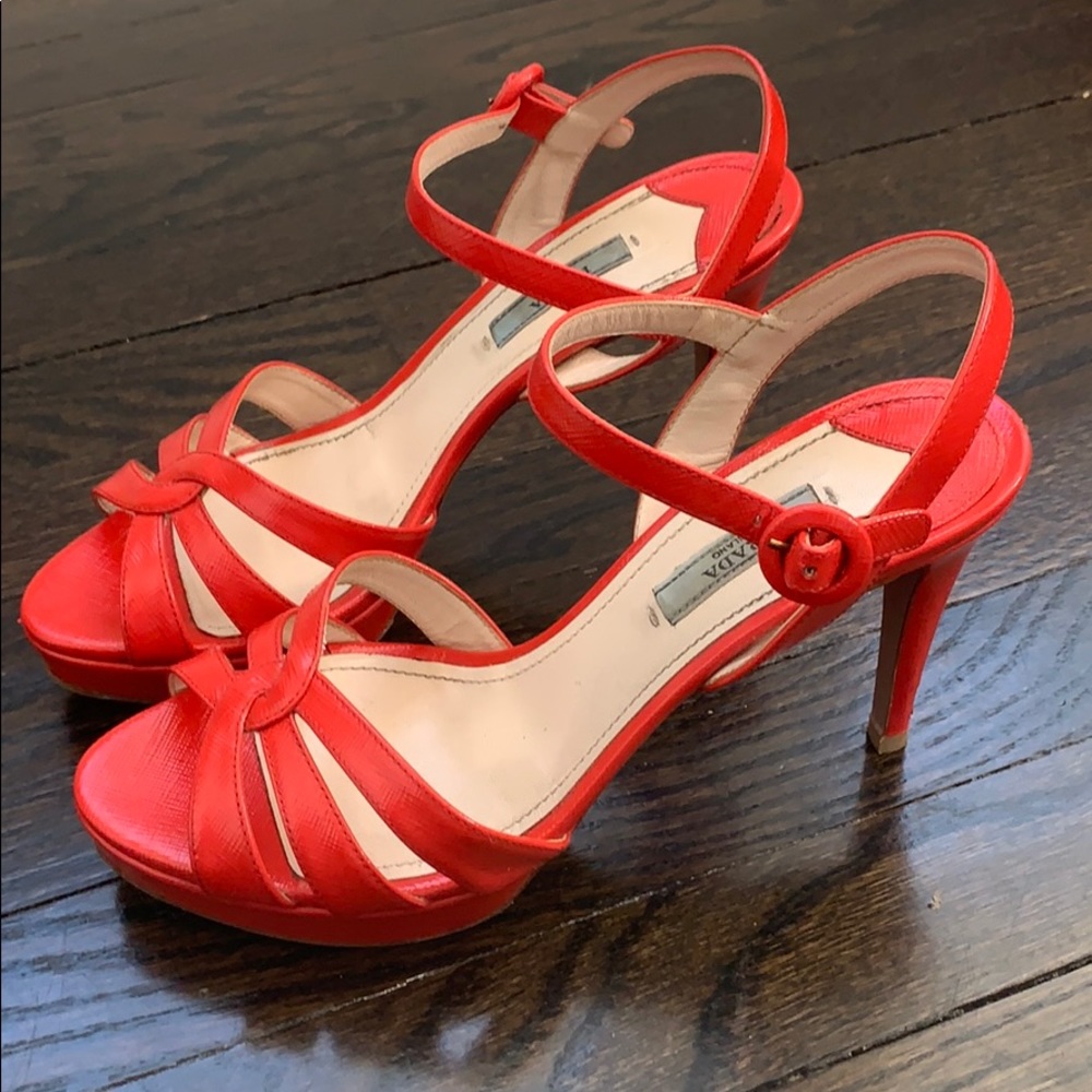 Prada Platform Sandals